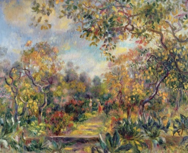 Bild-Nr: 31001153 Landscape at Beaulieu, c.1893 Erstellt von: Renoir, Pierre-Auguste
