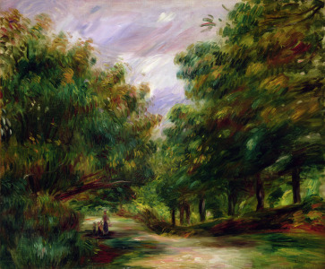 Bild-Nr: 31001156 The road near Cagnes, 1905 Erstellt von: Renoir, Pierre-Auguste
