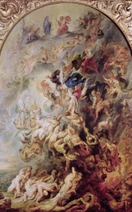 Bild-Nr: 31001172 'Small' Last Judgement, c.1620 Erstellt von: Rubens, Peter Paul