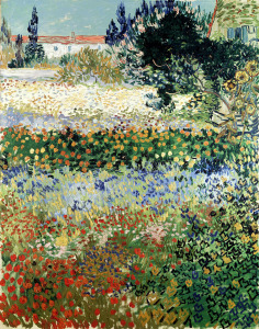 Bild-Nr: 31001355 Garden in Bloom, Arles, July 1888 Erstellt von: van Gogh, Vincent