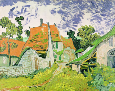 Bild-Nr: 31001358 Street in Auvers-sur-Oise, 1890 Erstellt von: van Gogh, Vincent