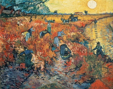 Bild-Nr: 31001369 Red Vineyards at Arles, 1888 Erstellt von: van Gogh, Vincent