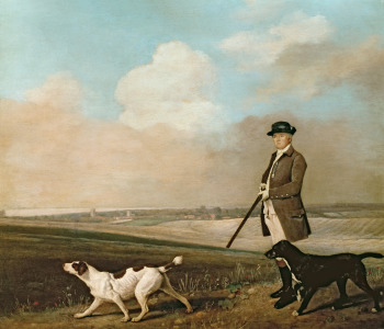 Bild-Nr: 31001432 Sir John Nelthorpe, 6th Baronet out Shooting with his Dogs in Barton Field, Linc Erstellt von: Stubbs, George