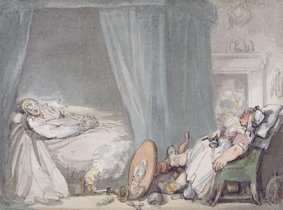 Bild-Nr: 31001502 The Drunken Nurse Erstellt von: Rowlandson, Thomas