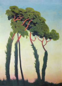 Bild-Nr: 31001736 Landscape with Trees, 1911 Erstellt von: Vallotton, Felix Edouard