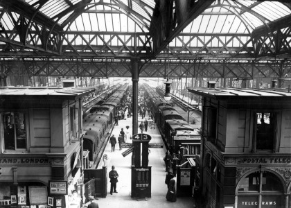 Bild-Nr: 31001885 Interior of Charing Cross Station, London, c.1890 Erstellt von: Unbekannte Fotografen