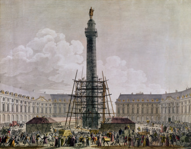 Bild-Nr: 31001939 Construction of the Vendome Column in 1803-10 Erstellt von: Anonyme Künstler