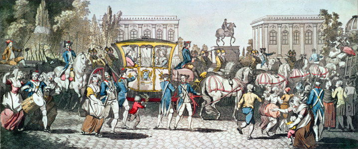 Bild-Nr: 31002018 The Entry of Louis XVI into Paris, 6th October 1789 Erstellt von: Anonyme Künstler