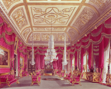 Bild-Nr: 31002058 The Crimson Drawing Room, Carlton House from Pyne's 'Royal Residences', 1818 Erstellt von: Pyne, William Henry