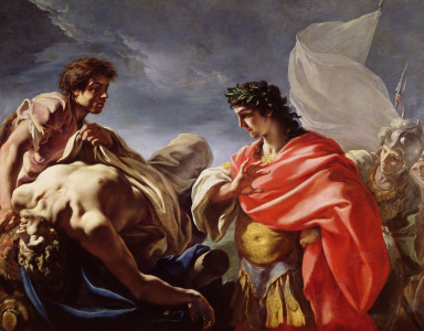 Bild-Nr: 31002301 Achilles Contemplating the Body of Patroclus Erstellt von: Pellegrini, Giovanni Antonio