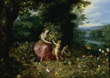 Bild-Nr: 31002418 Allegory of Abundance Erstellt von: Brueghel, Jan the Younger
