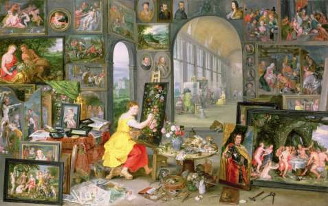 Bild-Nr: 31002420 Allegory of Painting Erstellt von: Brueghel, Jan the Younger