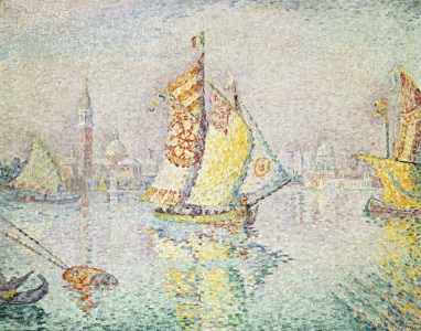 Bild-Nr: 31002543 The Yellow Sail, Venice, 1904 Erstellt von: Signac, Paul