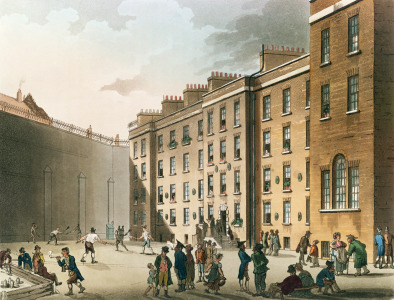Bild-Nr: 31002628 The Fleet Prison from Ackermann's 'Microcosm of London', Volume II, 1809 Erstellt von: Rowlandson, Thomas