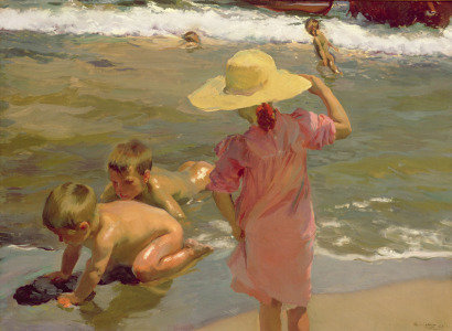 Bild-Nr: 31002688 Children on the seashore, 1903 Erstellt von: Sorolla y Bastida, Joaquin