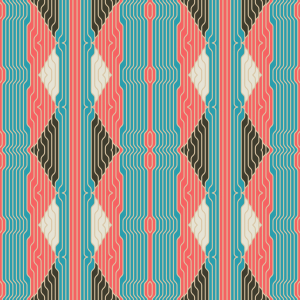 Bild-Nr: 9013296 Verschiedene Elemente in Streifen Erstellt von: patterndesigns-com