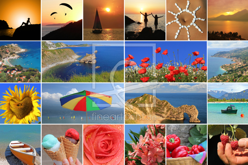 freely selectable image excerpt for your image on Alu-Dibond