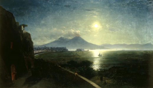 Bild-Nr: 30008675 I.Aivazovsky, The Bay of Naples, 1892. Erstellt von: Aiwasowski, Iwan Konstantinowitsch