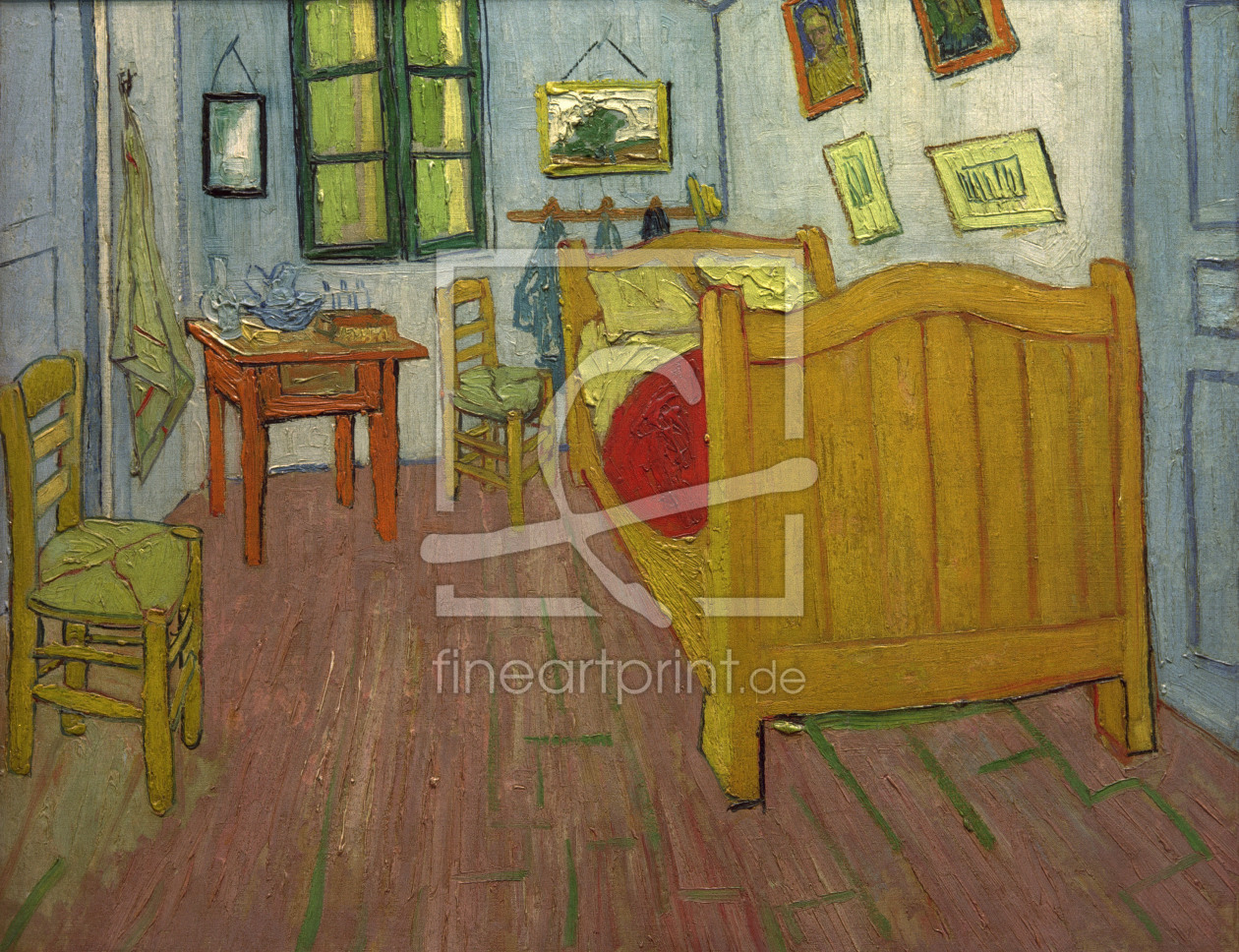 Van Gogh The Bedroom October 1888 As A Canvas