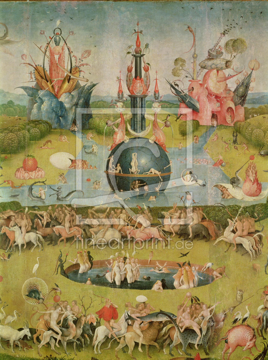 The Garden Of Earthly Delights Allegory Of Luxury Ce