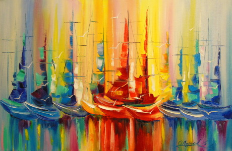 Picture no: 11637011 Rainbow regatta Created by: olha darchuk