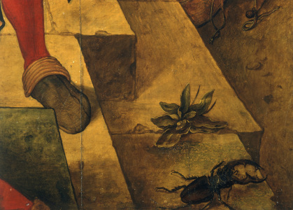 Picture no: 30003034 A.Dürer, Adoration of Kings, stag beetle Created by: Dürer, Albrecht
