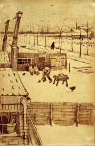Picture no: 30003536 V.v.Gogh,View from Artist's Studio/Draw. Created by: van Gogh, Vincent