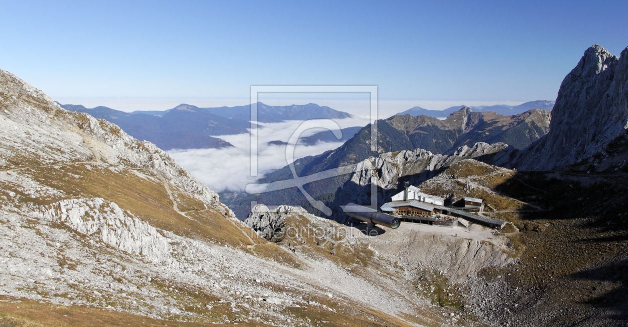 Bild-Nr.: 10004157 Karwendelbahn Bergstation 2244 m  erstellt von Rene Müller