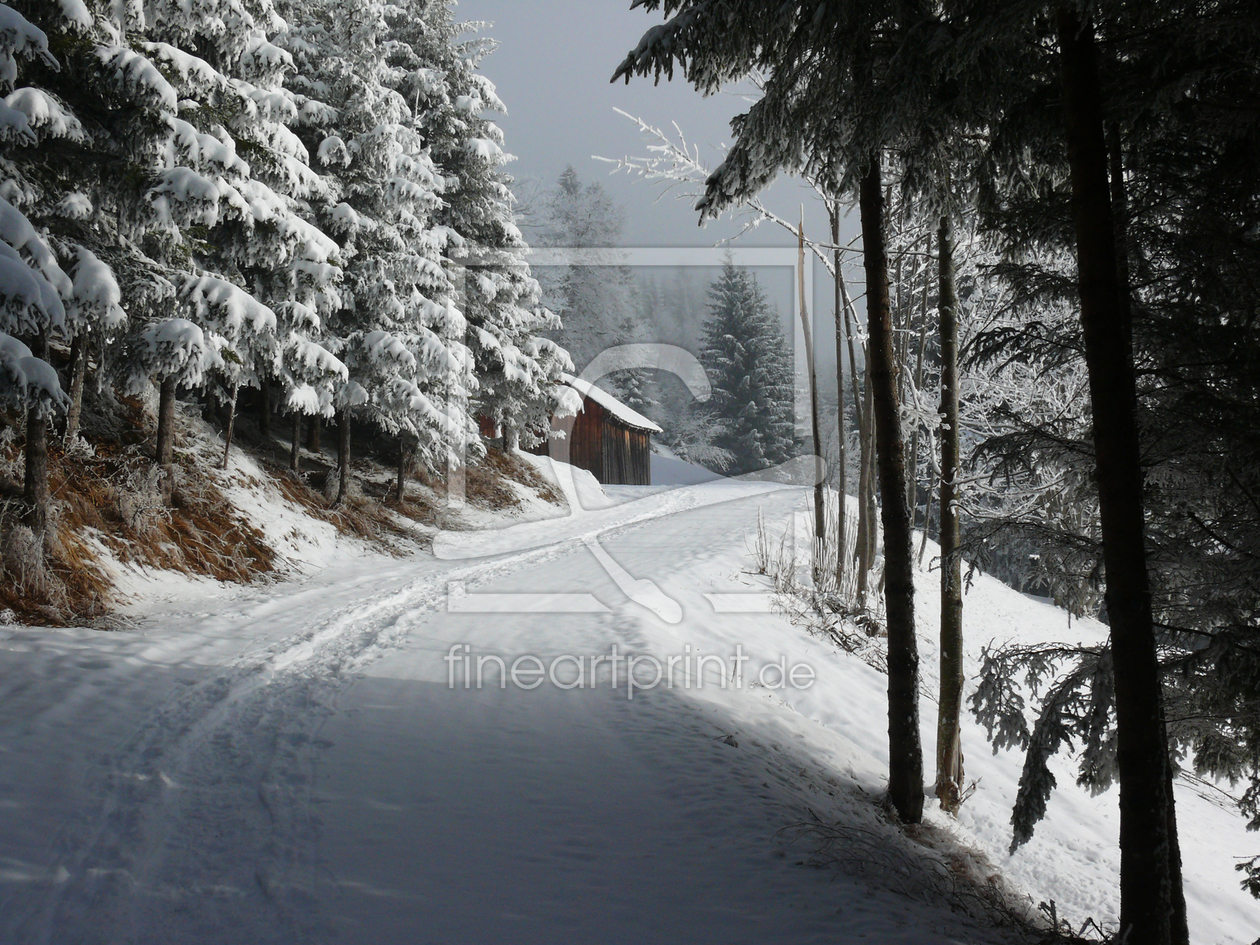 Bild-Nr.: 10019163 Stadel im Winter erstellt von ludowika