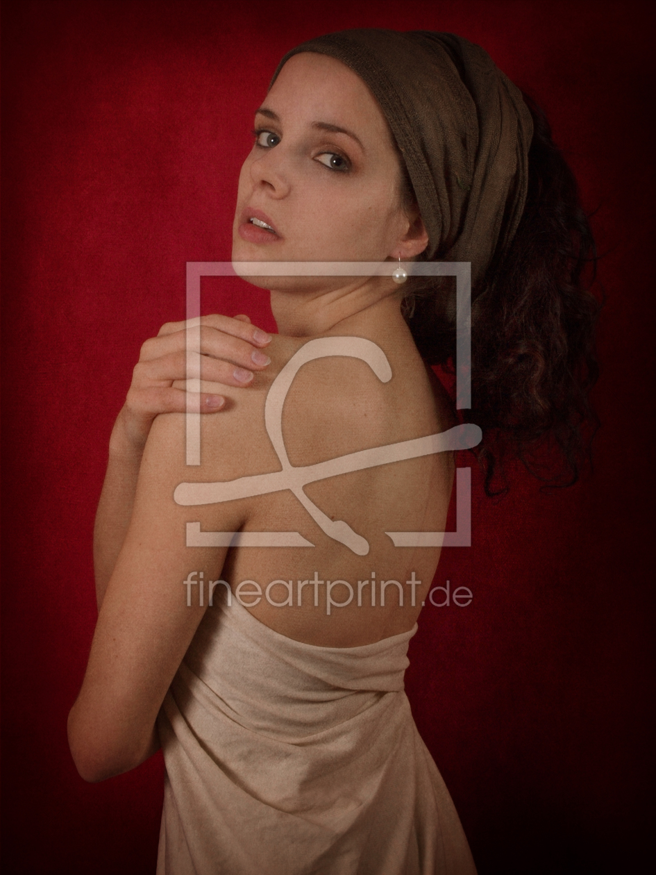 Bild-Nr.: 10025125 Das Mädchen mit dem Perlenohrring  erstellt von Axel Bückert