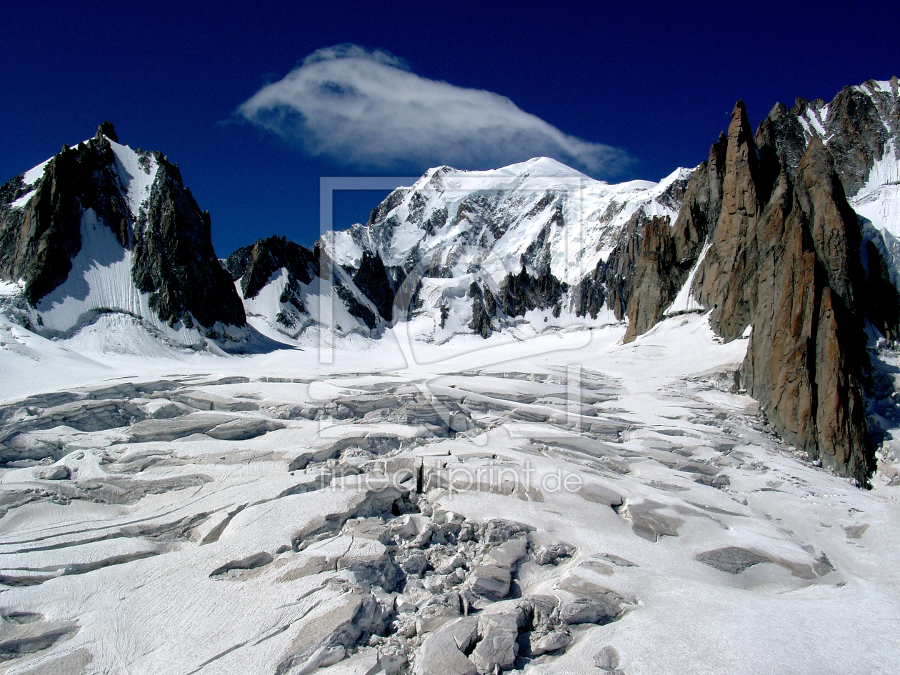 Bild-Nr.: 10036703 Mont Blanc erstellt von Wolfgang Zwanzger