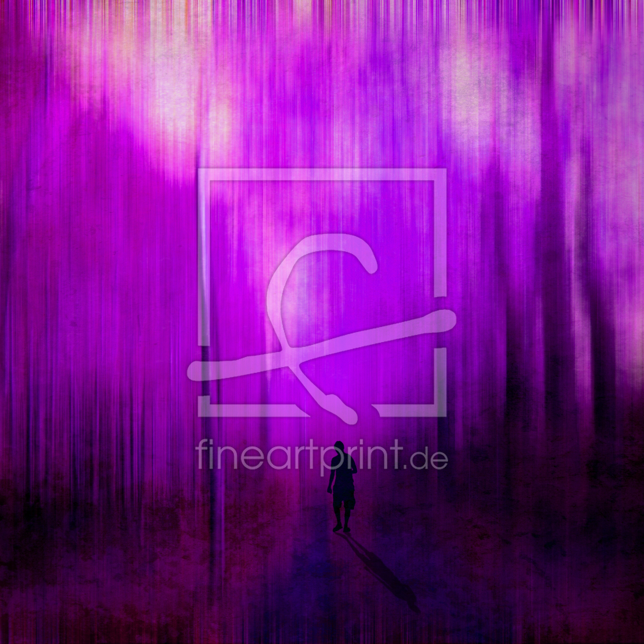 Bild-Nr.: 10040013 Zeit zum Besinnen (Texturversion/violett) erstellt von yammay