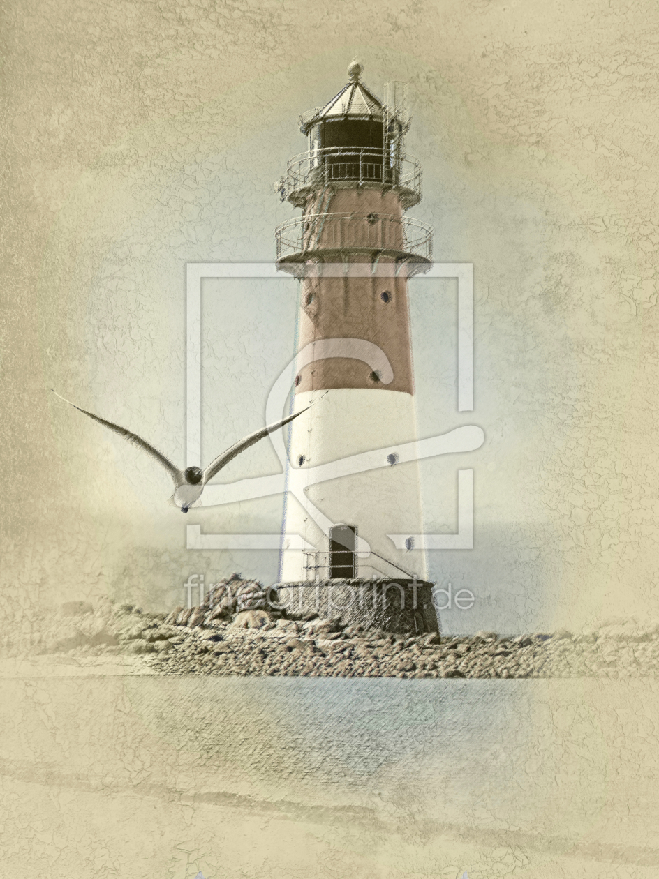 Bild-Nr.: 10044115 Leuchtturm 2 im Pastell Style erstellt von Mausopardia