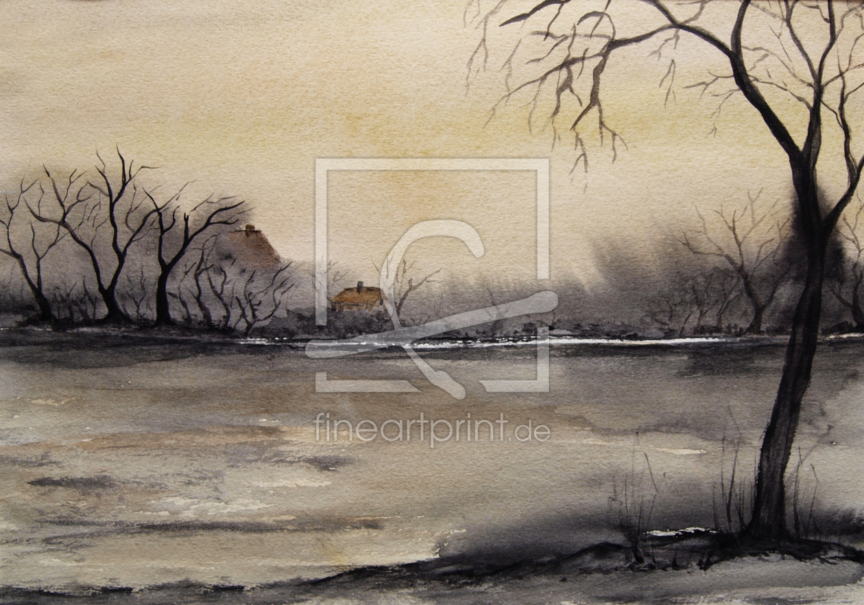 Bild-Nr.: 10044653 Landscape - Aquarell erstellt von Galerie-Fotoeffekt