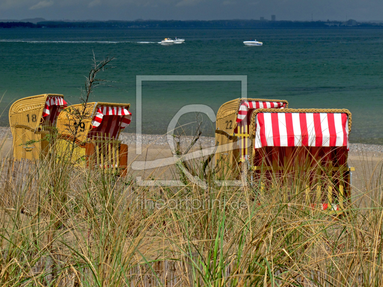 Bild-Nr.: 10085935 Strand nach Wolkenbruch erstellt von Charabia