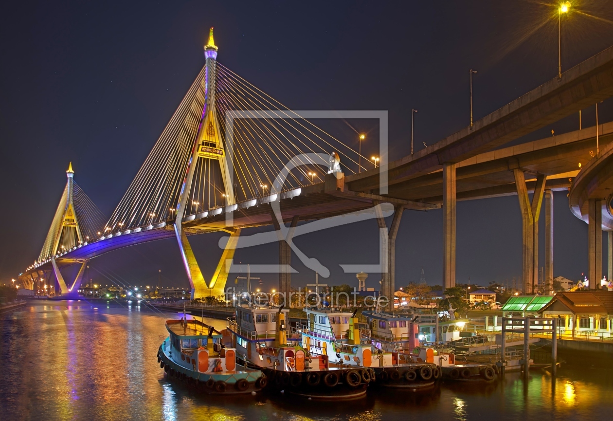 Bild-Nr.: 10086567 Bhumibol Bridge erstellt von geckogr