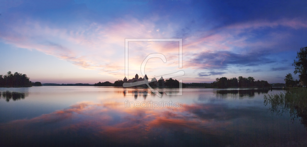 Bild-Nr.: 10090159 Sunrise At Castle Of Trakai erstellt von AERA