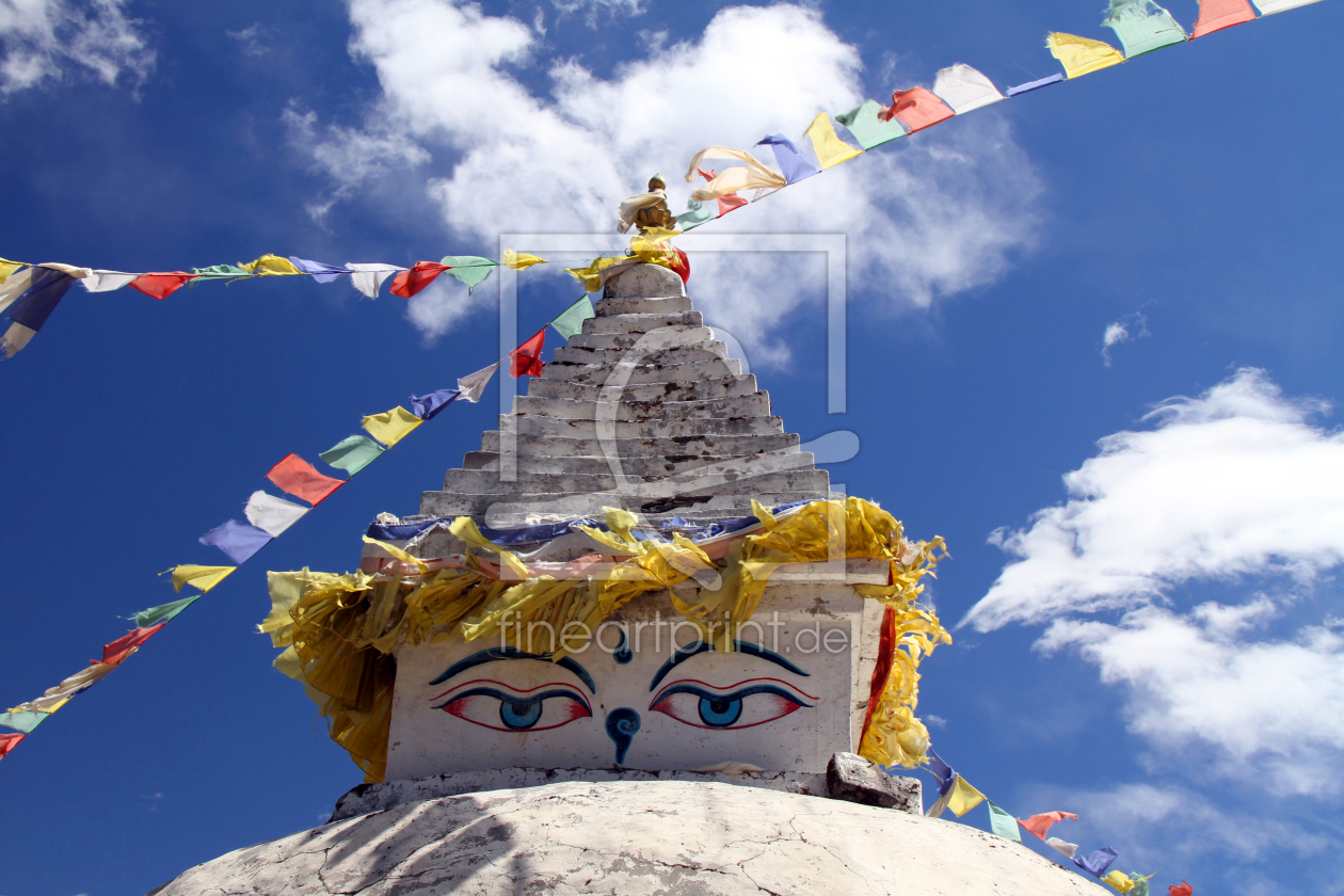 Bild-Nr.: 10092748 Stupa erstellt von Gerhard Albicker