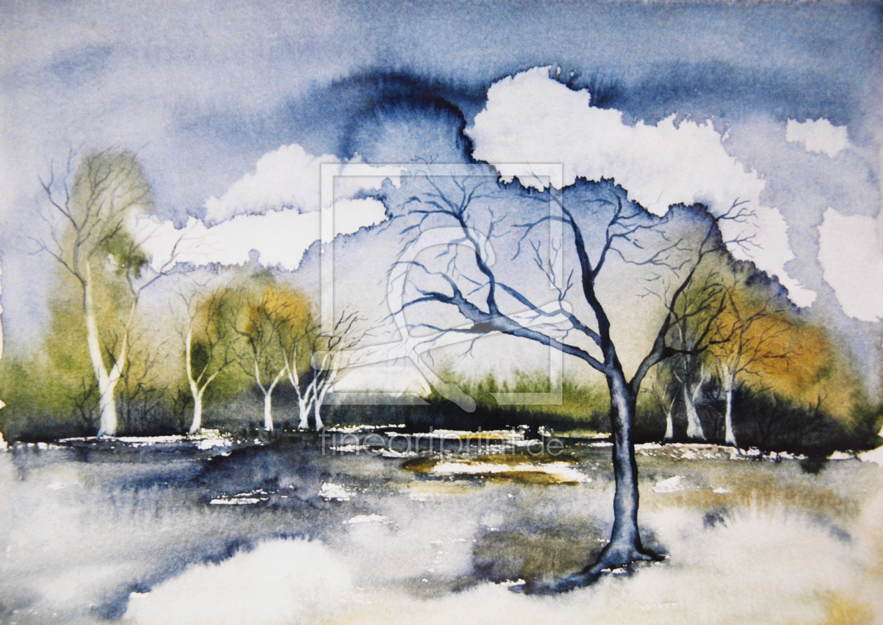 Bild-Nr.: 10093126 Landschaft Aquarell erstellt von Galerie-Fotoeffekt