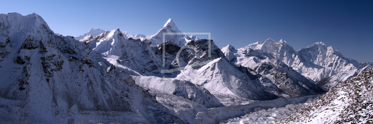 Bild-Nr.: 10100960 Himalaya Panorama erstellt von Gerhard Albicker