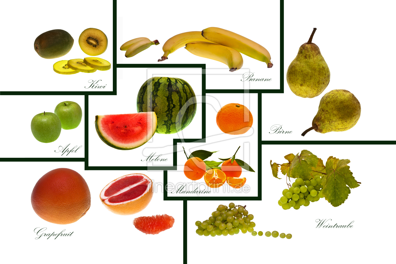 Bild-Nr.: 10108720 Obst für Bilder mit Rahmen erstellt von Engelbengel