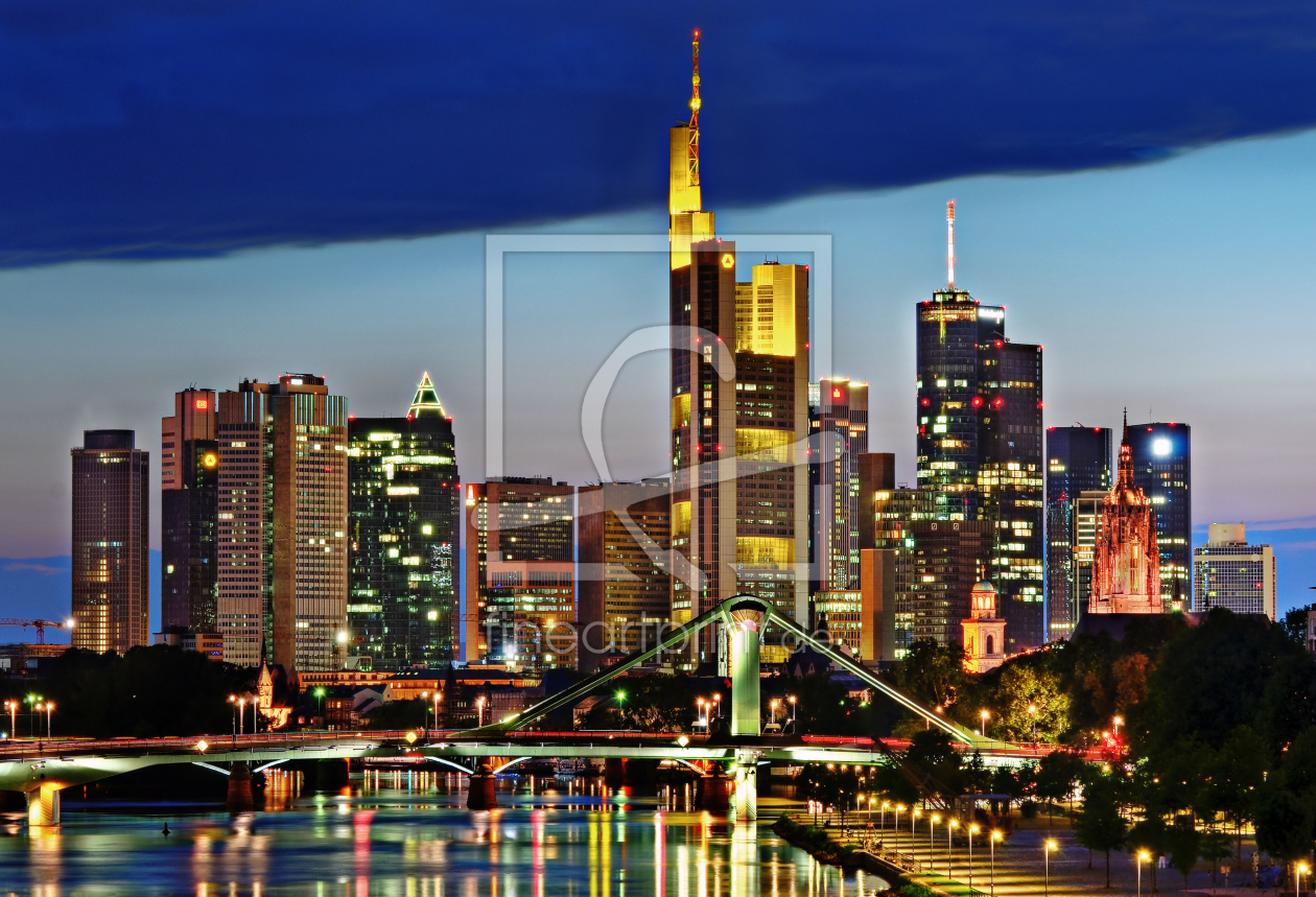 Bild-Nr.: 10129546 Frankfurt/Main Skyline XXL erstellt von FineArtImages