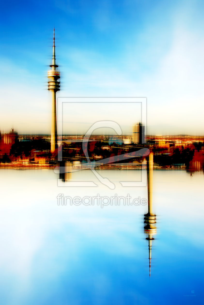 Bild-Nr.: 10130462 Munich Skyline erstellt von hannes cmarits