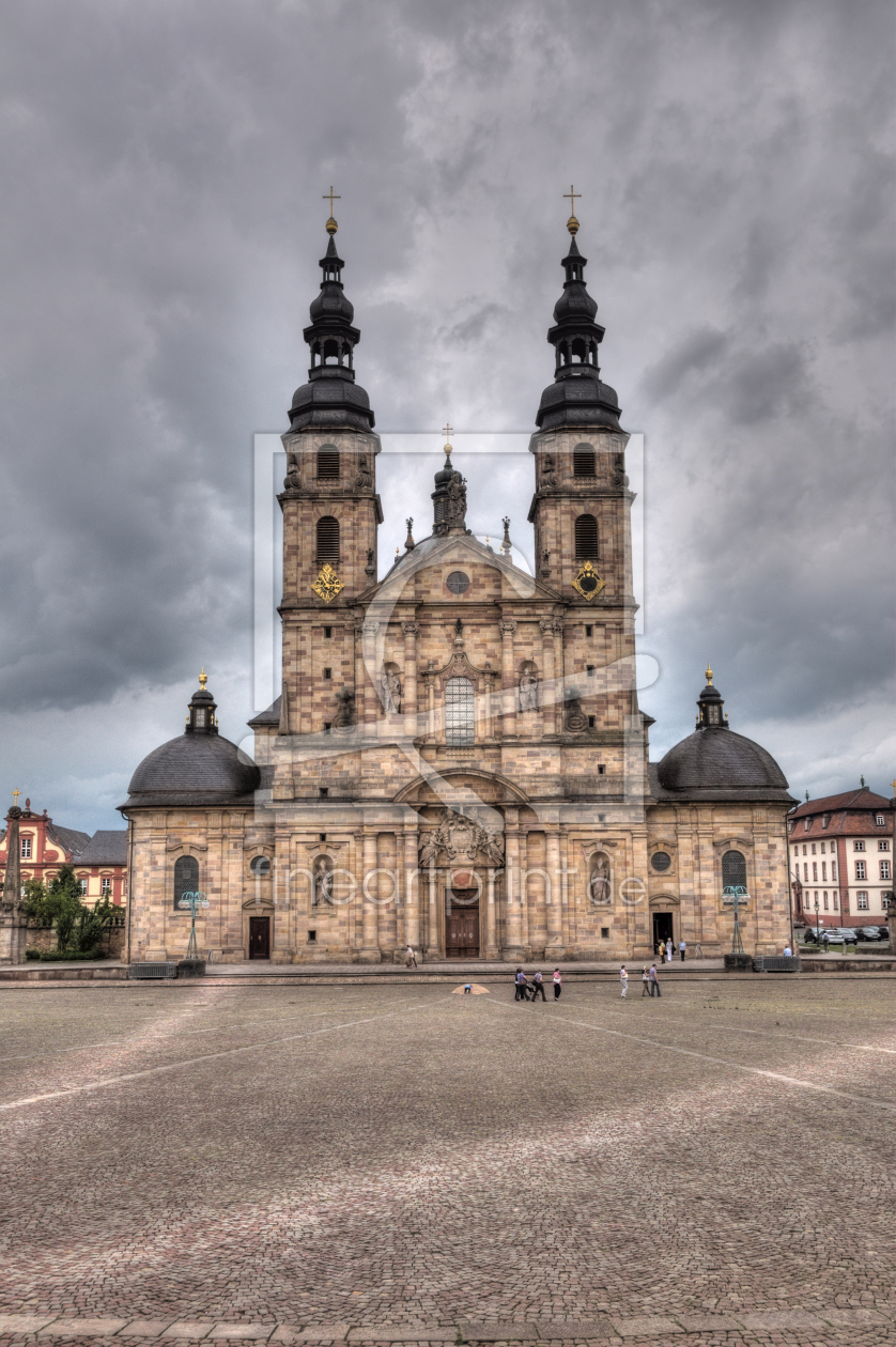 Bild-Nr.: 10130638 Dom zu Fulda- Ostansicht erstellt von Erhard Hess