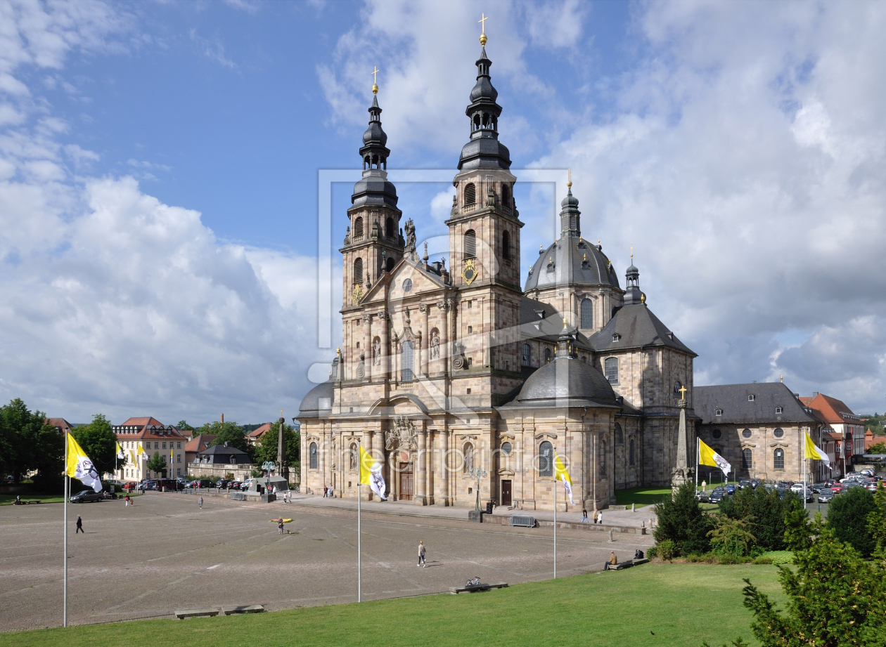 Bild-Nr.: 10130664 Dom zu Fulda- Nordostansicht erstellt von Erhard Hess