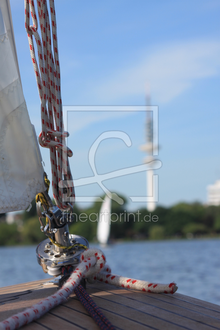 Bild-Nr.: 10132136 segeln auf der alster erstellt von Sami Presley