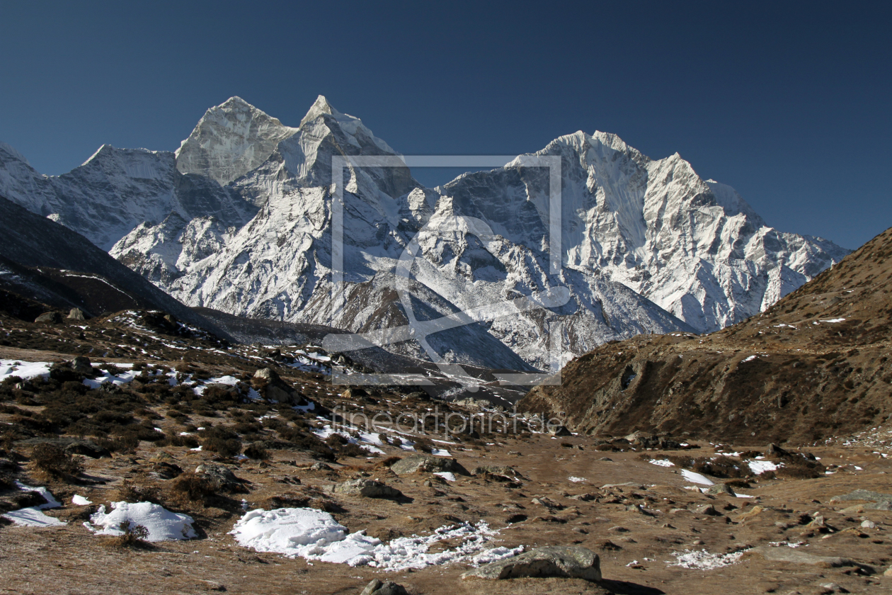 Bild-Nr.: 10140290 Lhotse Südwand 8516 m erstellt von Gerhard Albicker