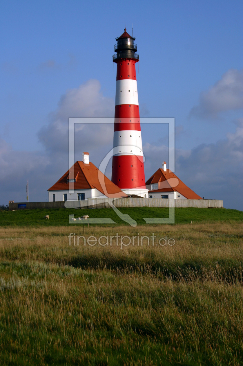 Bild-Nr.: 10140578 Westerhever Leuchtturm erstellt von Delphine