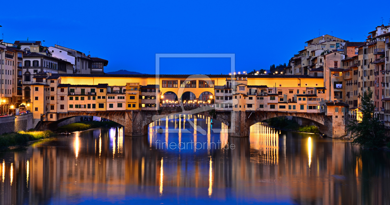 Bild-Nr.: 10144320 Florenz Ponte Veccio erstellt von FineArtImages