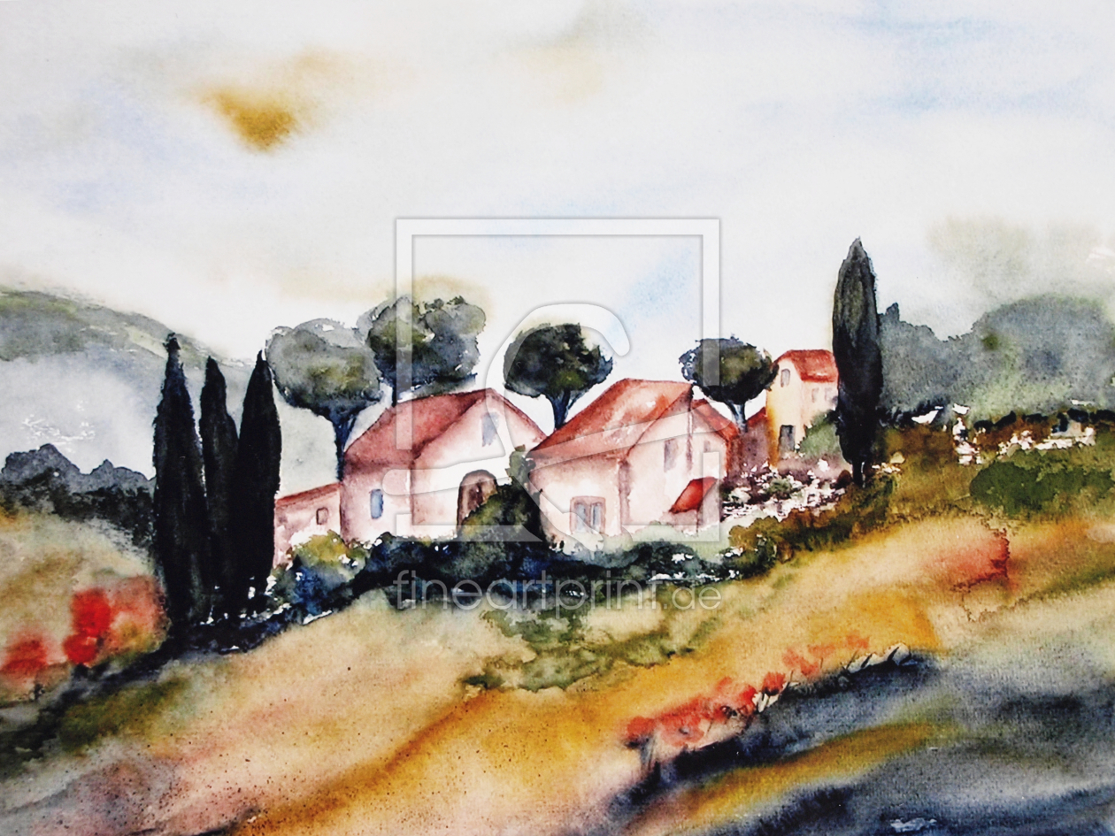 Bild-Nr.: 10148418 Landschaft Aquarell erstellt von Galerie-Fotoeffekt